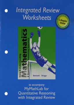 Worksheets Plus MML Student Access Card for Using and Understanding Mathematics with Integrated Review