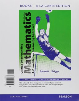 Using and Understanding Mathematics with Integrated Review, Books a la Carte Edition, Plus MML Student Access Card and Worksheets