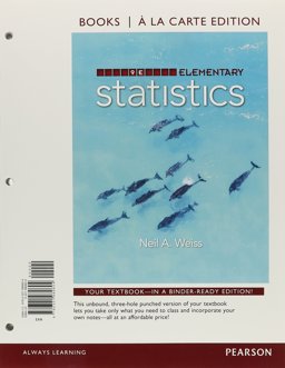 Elementary Statistics, Books a la Carte Edition