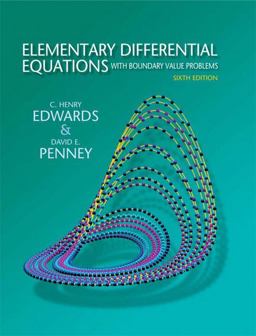 Elementary Differential Equations with Boundary Value Problems,