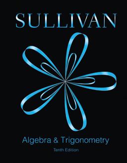 Algebra and Trigonometry 10th 9780321998590 Front Cover