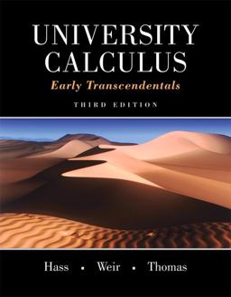 University Calculus Early Transcendentals 3rd 9780321999580 Front Cover