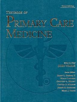 Textbook of Primary Care Medicine Textbook of Primary Care Medicine