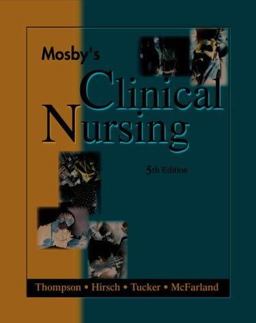 Mosby's Clinical Nursing 5th 9780323011952 Front Cover