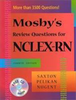 Mosby's Review Questions for NCLEX-RNÂ® 4th 9780323012737 Front Cover