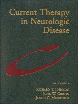 Current Therapy in Neurologic Disease 6th 9780323014724 Front Cover