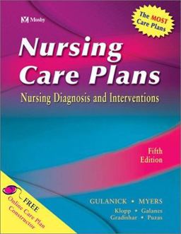Nursing Care Plans Nursing Diagnosis and Intervention 5th 9780323016278 Front Cover