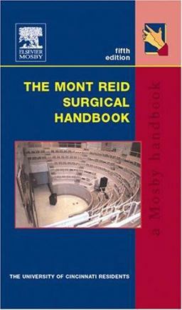Mont Reid Surgical Handbook 5th 9780323017046 Front Cover