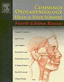Cummings Otolaryngology Head and Neck Surgery 2nd 9780323030069 Front Cover