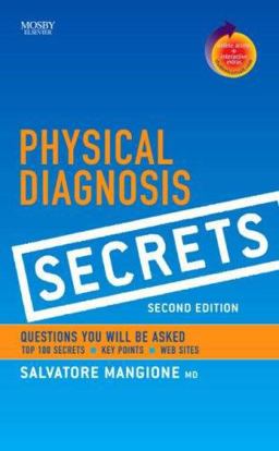 Physical Diagnosis Secrets With STUDENT CONSULT Online Access 2nd 9780323034678 Front Cover