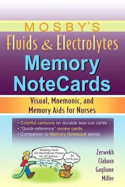 Fluids and Electrolytes Memory Notecards
