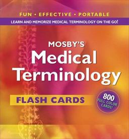 Mosby's Medical Terminology Flash Cards