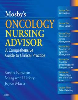 Mosby's Oncology Nursing Advisor A Comprehensive Guide to Clinical Practice  9780323045971 Front Cover