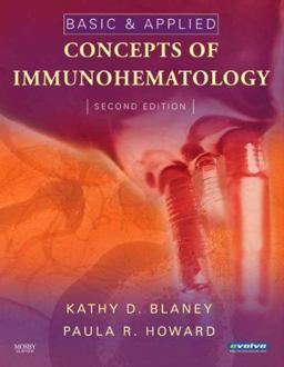 Basic and Applied Concepts of Immunohematology 2nd 9780323048057 Front Cover