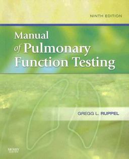 Manual of Pulmonary Function Testing 9th 9780323052122 Front Cover