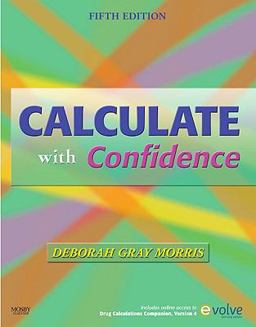 Calculate with Confidence 5th 9780323056298 Front Cover