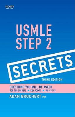 USMLE Step 2 Secrets 3rd 9780323057134 Front Cover