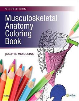 Musculoskeletal Anatomy Coloring Book 2nd 9780323057219 Front Cover
