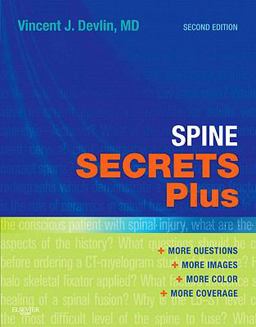 Spine Secrets Plus 2nd 9780323069526 Front Cover