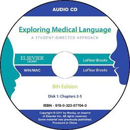 Audio CDs for Exploring Medical Language 8th 9780323077040 Front Cover