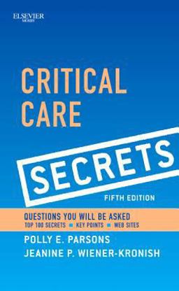 Critical Care Secrets 5th 9780323085007 Front Cover