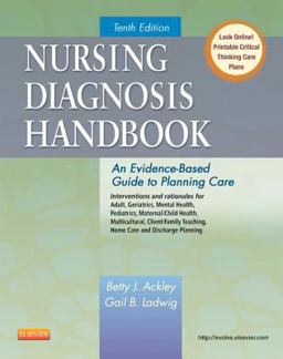 Nursing Diagnosis Handbook An Evidence-Based Guide to Planning Care 10th 9780323085496 Front Cover