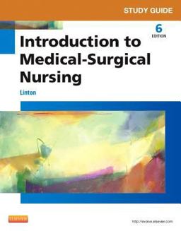 Study Guide for Introduction to Medical-Surgical Nursing 6th 9780323222082 Front Cover