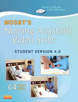 Mosby's Nursing Assistant Video Skills: Student Version 4.0  9780323222440 Front Cover