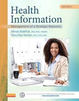 Health Information Management of a Strategic Resource 5th 9780323263481 Front Cover