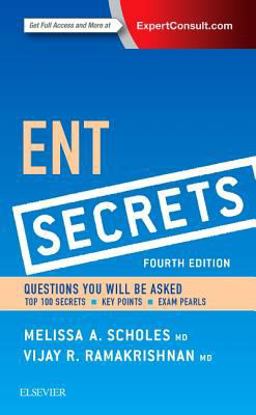 ENT Secrets 4th 9780323298568 Front Cover