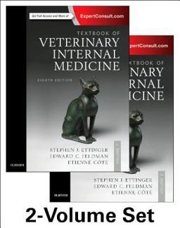 Textbook of Veterinary Internal Medicine Expert Consult 8th 9780323312110 Front Cover
