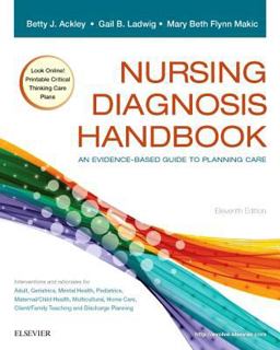 Nursing Diagnosis Handbook An Evidence-Based Guide to Planning Care 11th 9780323322249 Front Cover