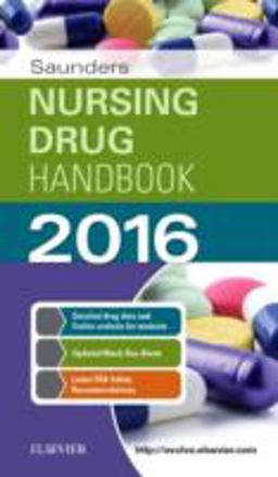 Saunders Nursing Drug Handbook 2016  9780323353793 Front Cover