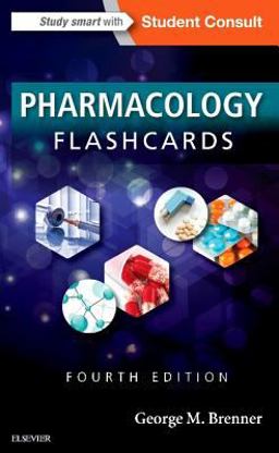 Pharmacology Flash Cards 4th 9780323355643 Front Cover