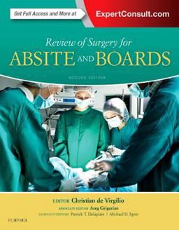 Review of Surgery for ABSITE and Boards 2nd 9780323356428 Front Cover