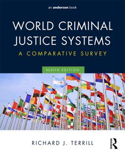 World Criminal Justice Systems A Comparative Survey 9th 9780323356466 Front Cover