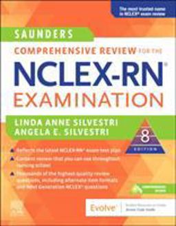 Saunders Comprehensive Review for the NCLEX-RN - Examination:  9780323358415 Front Cover