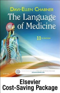 Language of Medicine - Text and Elsevier Adaptive Learning Package 11th 9780323370950 Front Cover