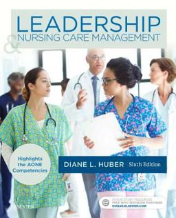 Leadership and Nursing Care Management 6th 9780323389662 Front Cover