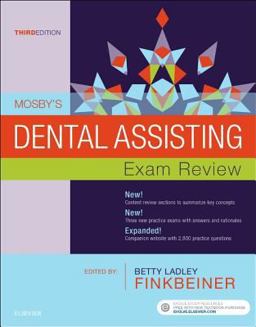 Mosby's Dental Assisting Exam Review 3rd 9780323396301 Front Cover
