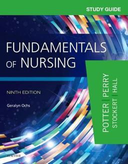 Study Guide for Fundamentals of Nursing 9th 9780323396448 Front Cover