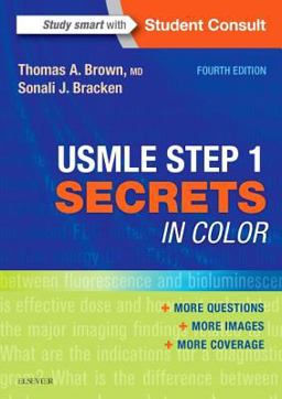 USMLE Step 1 Secrets in Color:  9780323396790 Front Cover