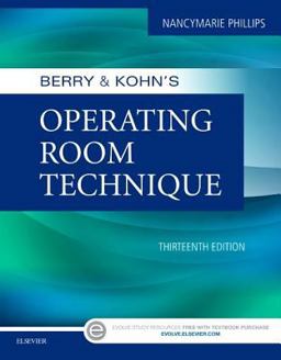 Berry & Kohn's Operating Room Technique:  9780323399265 Front Cover