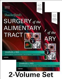 Shackelford's Surgery of the Alimentary Tract, 2 Volume Set 8th 9780323402323 Front Cover