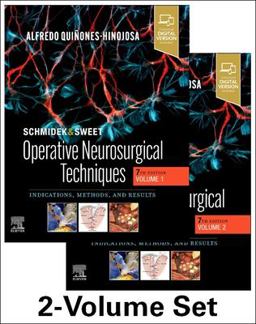 Schmidek and Sweet: Operative Neurosurgical Techniques 2-Volume Set Indications, Methods and Results 7th 9780323414791 Front Cover