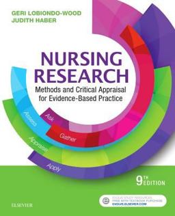 Nursing Research Methods and Critical Appraisal for Evidence-Based Practice 9th 9780323431316 Front Cover
