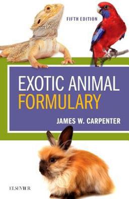 Exotic Animal Formulary 5th 9780323444507 Front Cover