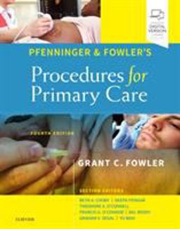 Pfenninger and Fowler's Procedures for Primary Care 4th 9780323476331 Front Cover