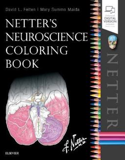 Netter's Neuroscience Coloring Book  9780323509596 Front Cover