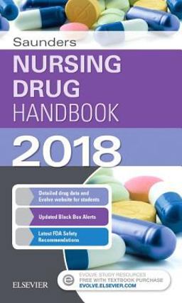 Saunders Nursing Drug Handbook 2018  9780323525091 Front Cover